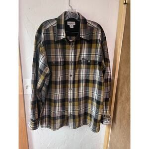Carhartt Plaid Button Down‎ Sz XL